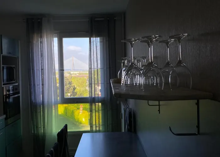Διαμέρισμα 6 Pieces Avec Une Vue Sur Le Pont De Normandie Ονφλέρ